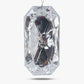 Gem Plastic Ornament Rectangle
