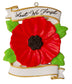 Canadian Poppy Personalized Ornament
