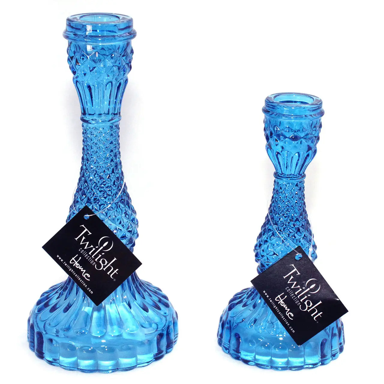 Bella Candle Holders – True Blue