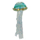 Blue Jellyfish w/Gold Trim Ornament