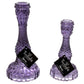 Bella Candle Holders –Violet