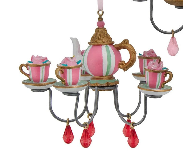 Tea Chandelier Ornaments, 2 Assorted