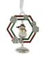 Ornament - Snowman with Cardinal - Our Friendship is a Gift