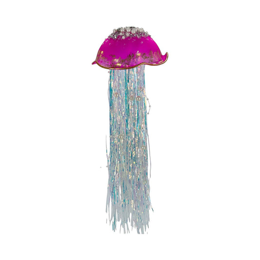 13" Purple Jellyfish Ornament