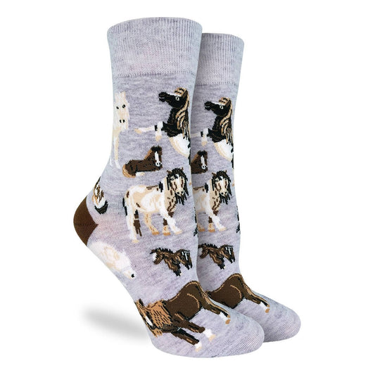 Women's Ponies Socks: Shoe Size 5-9