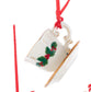 Porcelain Holiday Formal Tea Cup Ornaments, 3 Assorted