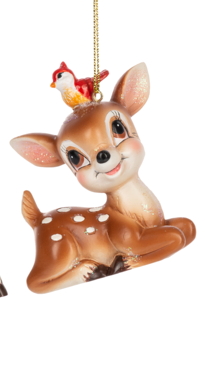 Vintage Deer Ornament