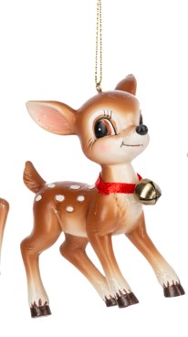Vintage Deer Ornament