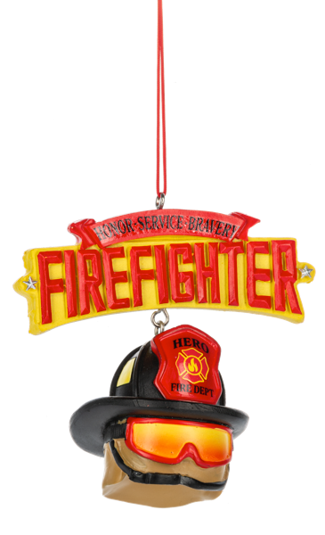 FIRE FIGHTER ORNAMENT