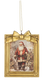 Framed Santa Ornament