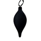 TEARDROP FLOCKED 6" BLACK (SET OF 4)