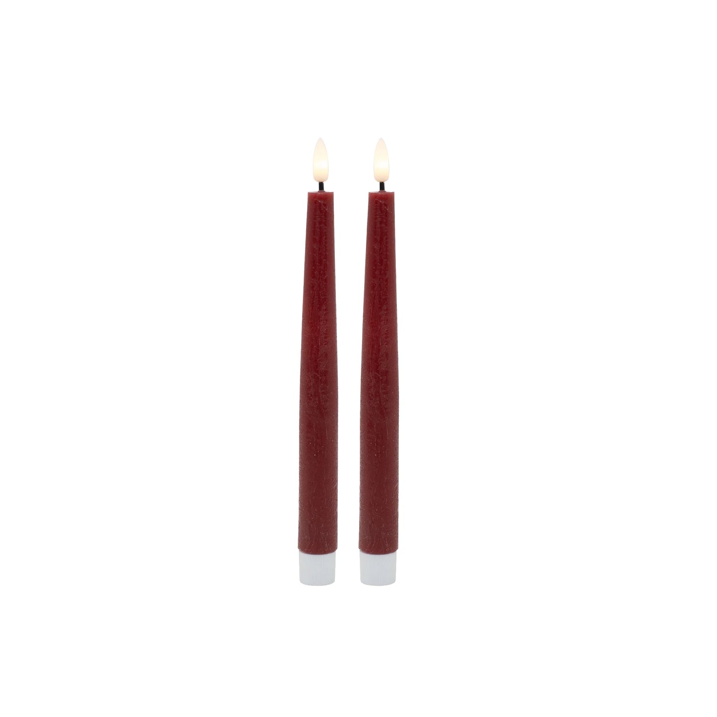 TAPER CANDLE RED (SET OF 2)