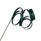 SPRAY CURL HANGING RIBBON EMERALD GREEN 33.5" GLITTER
