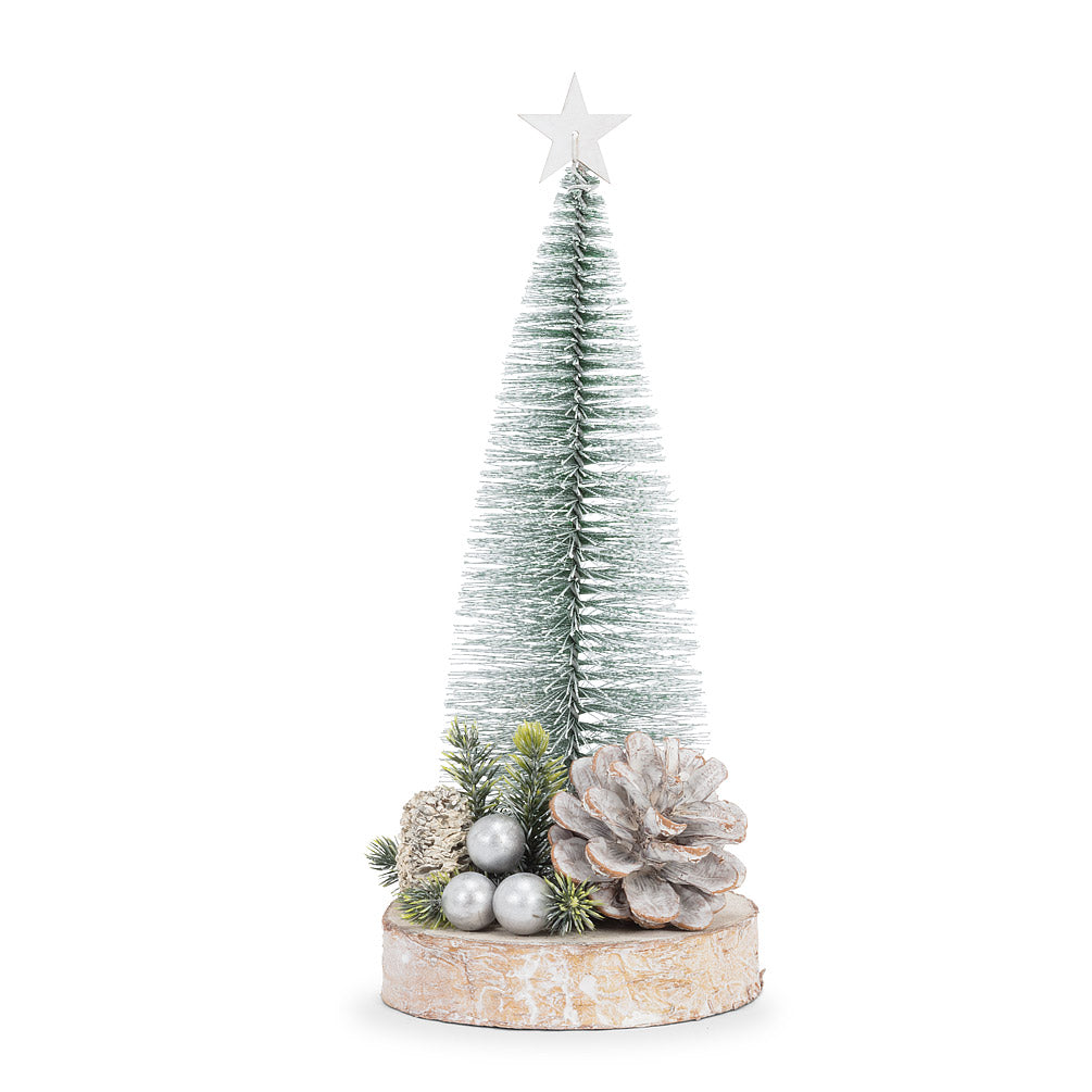 Brush Tree with Pinecones