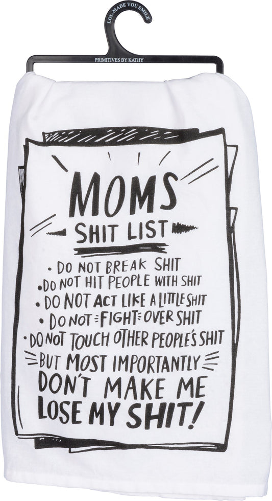 KITCHEN TOWEL -MOM'S LIST