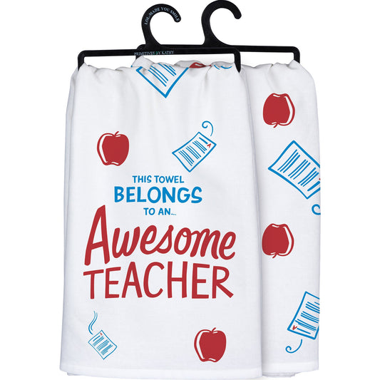 KITCHEN TOWEL - AWESOME TEACHER