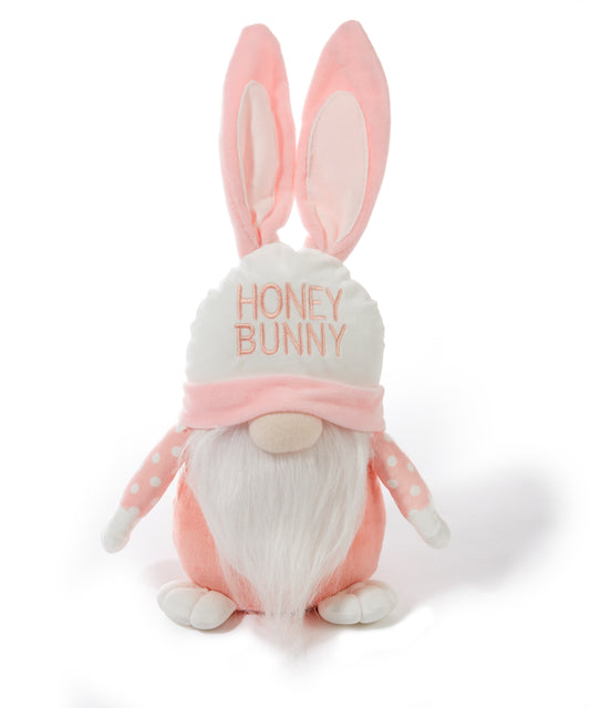 Easter Plush Bunny Gnome w/Sentiment.