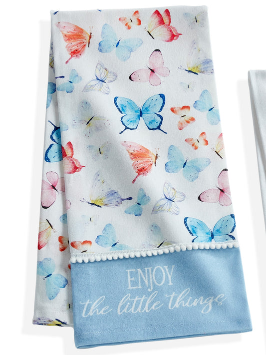 Easter Patterned Tea Towel