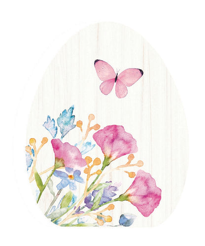 Small Floral Egg Block