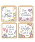 Mini Floral Desk Block w/Sentiment