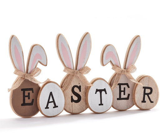 Easter Bunny Ear Décor w/Sentiment