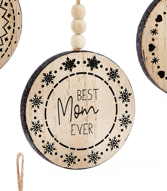 Mom Disk Ornament