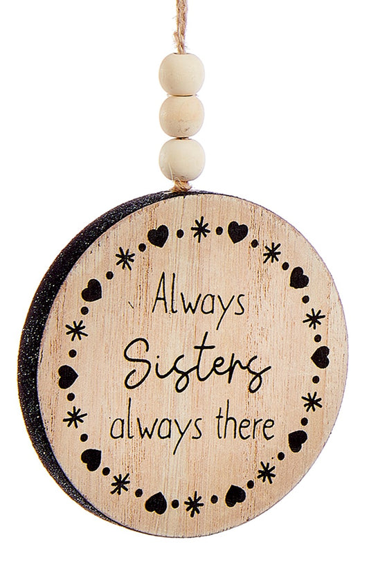 Sister Disk Ornament