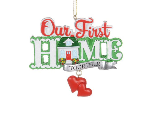 Our First Home Together Ornament