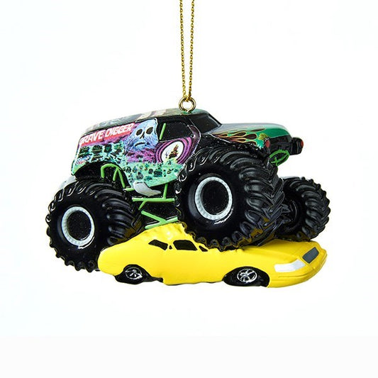 3.5"GRAVE DIGGER PERSONALZATION ORNAMENT