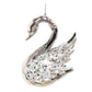 Silver Swan Ornament