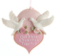 4.75"OUR 1ST XMAS TOGETHER HEART ORNAMENT
