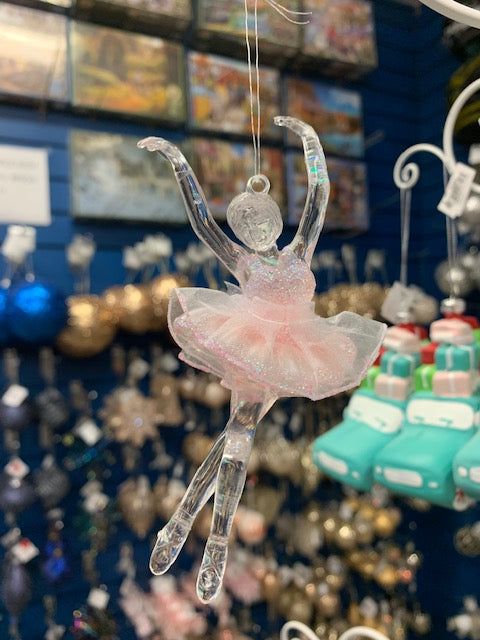 Pink and Clear Ballerina