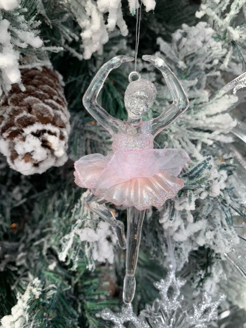 Pink and Clear Ballerina